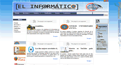 Desktop Screenshot of elinformatico.sucre.udo.edu.ve